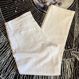 Ella Moss High waist straight capris jeans